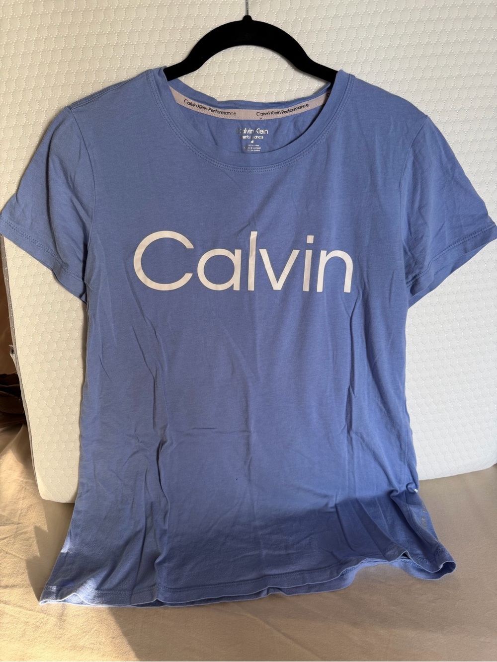 Calvin Klein Periwinkle Logo Short Sleeve Tee